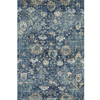 Moroccan Style Print Carpet Multicolor Polyester Carpet Non-Slip Pet-Friendly Machine Washable Carpet for Living Room