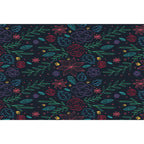 Multicolored floral mosaic print carpet polypropylene Moroccan indoor carpet machine washable non-slip backing pet-friendly carpet for home