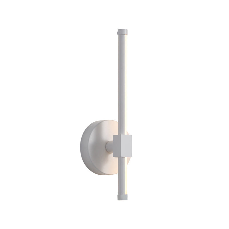 Acrylic Wall Light Bar Simple LED Black/White Wall Mounted Lamp with Rotatable Design in Warm/White Light