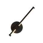 Acrylic Wall Light Bar Simple LED Black/White Wall Mounted Lamp with Rotatable Design in Warm/White Light