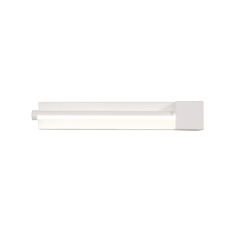 Adjustable acrylic-colored linear wall lamp Simplicity LED Black/White Wall-mounted light, Warm/White light