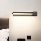 Adjustable acrylic-colored linear wall lamp Simplicity LED Black/White Wall-mounted light, Warm/White light