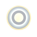 Minimalist Acrylic Round/Square Wall Lamp Cozy Energy-Saving LED White Wall Lamp, Warm/White Light