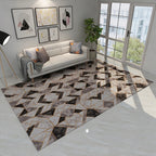 New Modern Style Rug Multicolored geometric rug Stain resistant Machine washable Non-slip rug for the living room