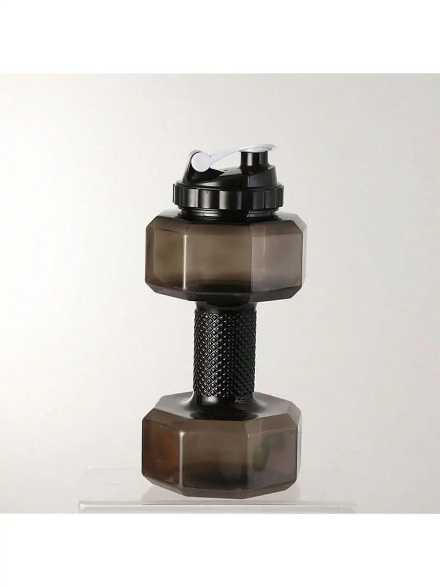 Dumbbell water bottle 550ml for fitness & everyday life | 2-in-1 design