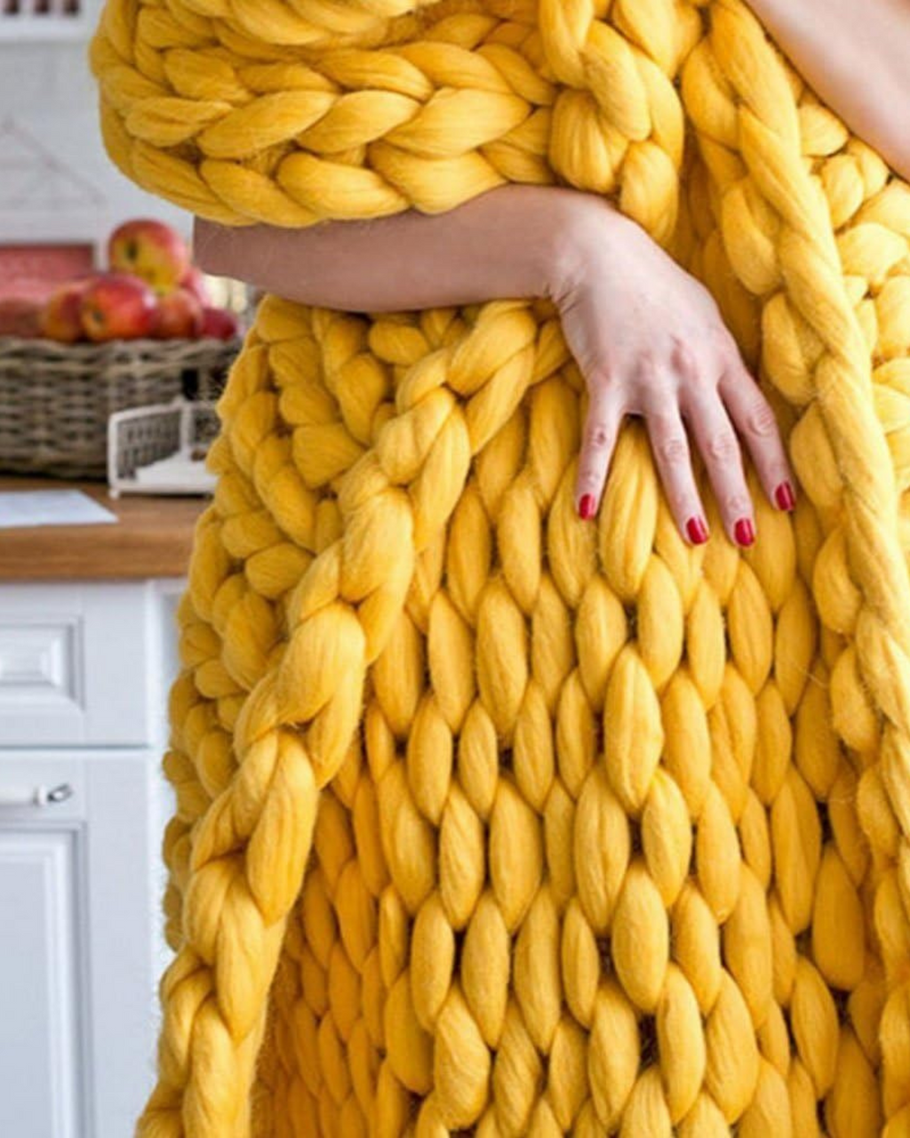Knitted Asymmetrical Women's Sweater