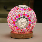 BohoGlow – Modern Bohemian Table Lamp with USB Charging