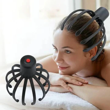 Electric Octopus Head Massager - Relaxing Scalp & Stress Relief Device
