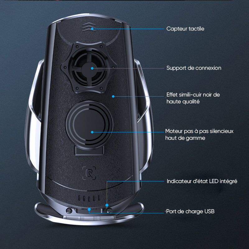 Support for wirelessly rechargeable phone