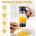 No-Drip Glass Honey Dispenser