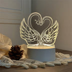 SwaneLume – USB 3D LED Table Lighting