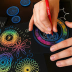 22-piece Spiral Ruler Set – Creative Drawing with System