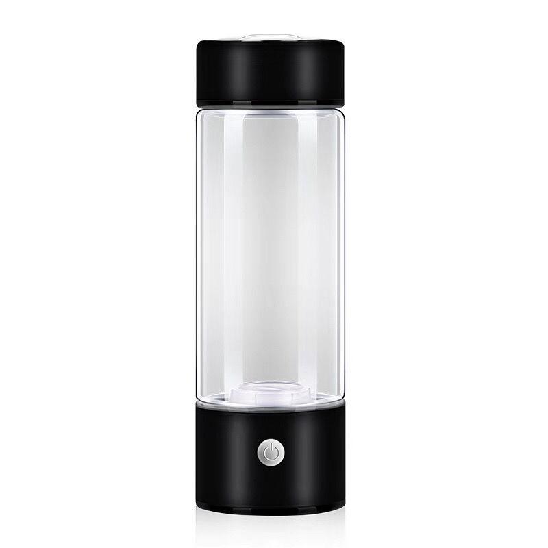 Water bottle for hydrogen generation