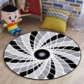 Multi-colored comfort carpet cotton blend animal print carpet pet-friendly maintenance-friendly carpet for children's room