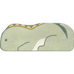 New Cartoon Animal Rug Multicolored Soothing Rug Synthetic Stain Resistant Non-Slip Rug for Children's Room