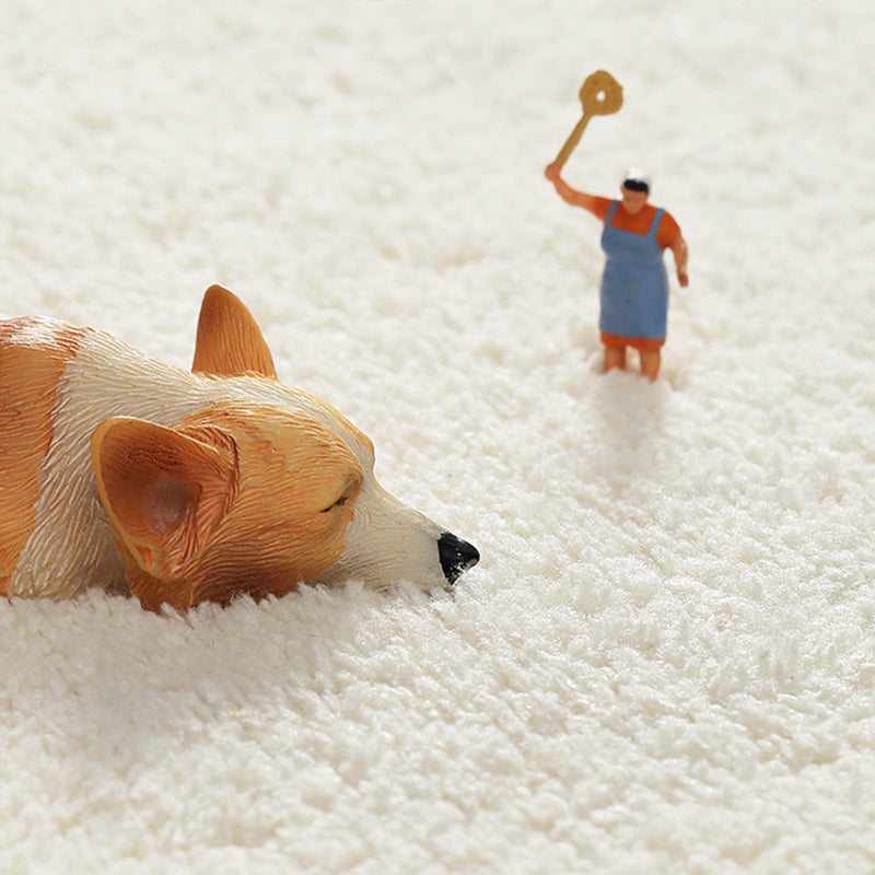Colorful beautiful carpet polypropylene cartoon animal pattern rug non-slip washable area rug for children's bedroom