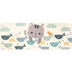 Colorful beautiful carpet polypropylene cartoon animal pattern rug non-slip washable area rug for children's bedroom