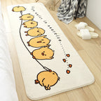 Colorful beautiful carpet polypropylene cartoon animal pattern rug non-slip washable area rug for children's bedroom