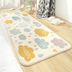 Colorful beautiful carpet polypropylene cartoon animal pattern rug non-slip washable area rug for children's bedroom