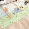 Multicolored Bedroom Rug Relaxing Animal Pattern Rug Synthetic Stain Resistant Non-Slip Indoor Rug