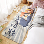 Relaxing Children's Room Carpet Colorful Cartoon Animal Printed Carpet Polypropylene Non-Slip Pet-Friendly Carpet