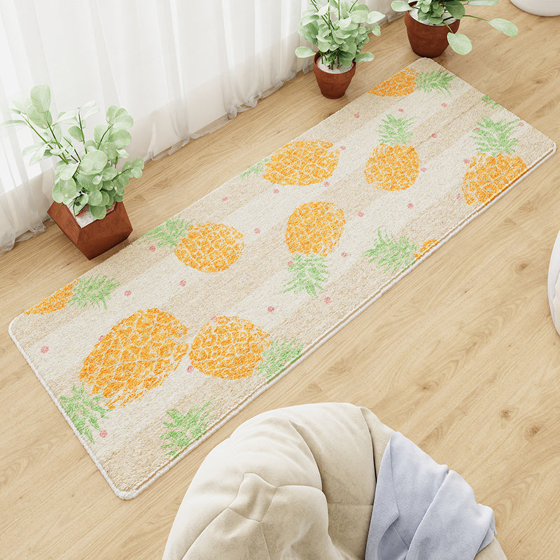 Beautiful Relaxation Carpet Multicolored Cartoon Animal Print Carpet Pet Friendly Easy Care Area Rug for the Children's Room