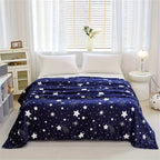 MeteorFleece – Soft Fleece Blanket with Meteor Pattern