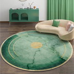 Casual Minimalist Area Rug Multi-color Geometric Pattern Carpet Anti-slip Backing Carpet for Bedroom