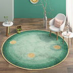 Casual Minimalist Area Rug Multi-color Geometric Pattern Carpet Anti-slip Backing Carpet for Bedroom