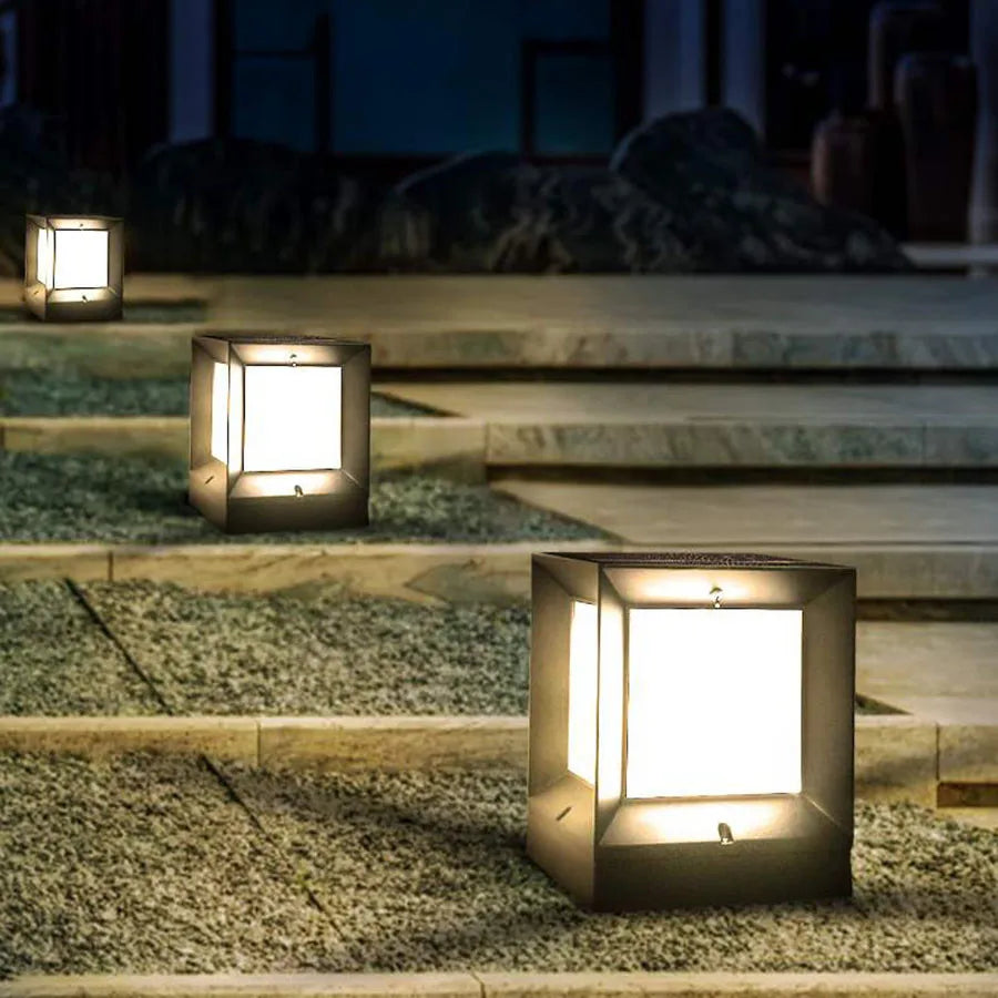 Cube Column Lamp