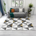 Living Room Rug Western Abstract Pattern Rug Polypropylene Rug