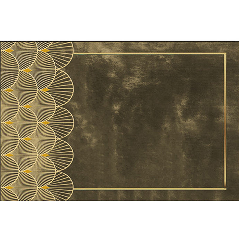 Living Room Rug Western Abstract Pattern Rug Polypropylene Rug