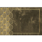 Living Room Rug Western Abstract Pattern Rug Polypropylene Rug