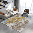 Living Room Rug Western Abstract Pattern Rug Polypropylene Rug