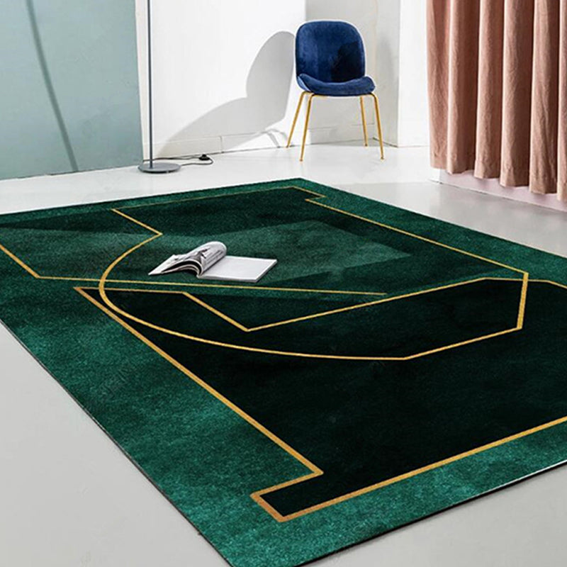 Living Room Rug Western Abstract Pattern Rug Polypropylene Rug