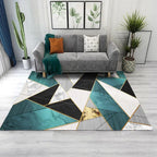 Living Room Rug Western Abstract Pattern Rug Polypropylene Rug