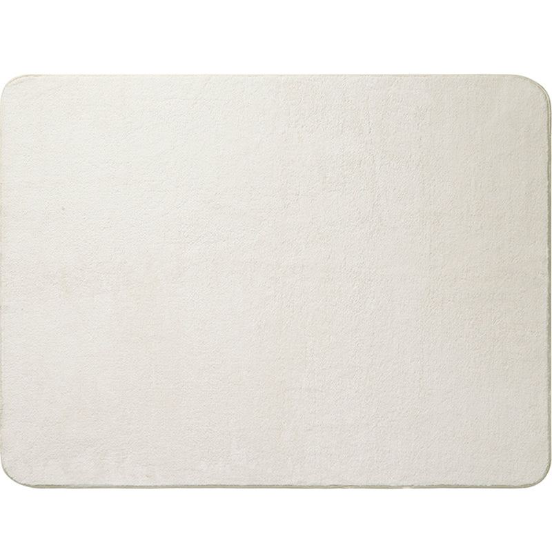 Relaxed Bedroom Rug Multicolored Simple Rug Lambswool Non-Slip Back Easy to Care for Washable Indoor Rug