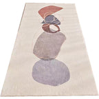 Southwest Bedroom Carpet Multi-colored Cartoon Printed Area Rug Synthetic Non-slip Rug Machine Washable Rug