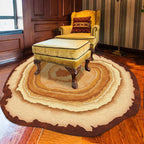 New Arrival Multicolored Nordic Rug Synthetic Geometric Pattern Rug Non-Slip Stain Resistant Rug for Bedroom