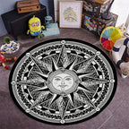 Multicolored unique carpet Synthetic 3D geometric print carpet non-slip backing pet-friendly carpet for bedroom