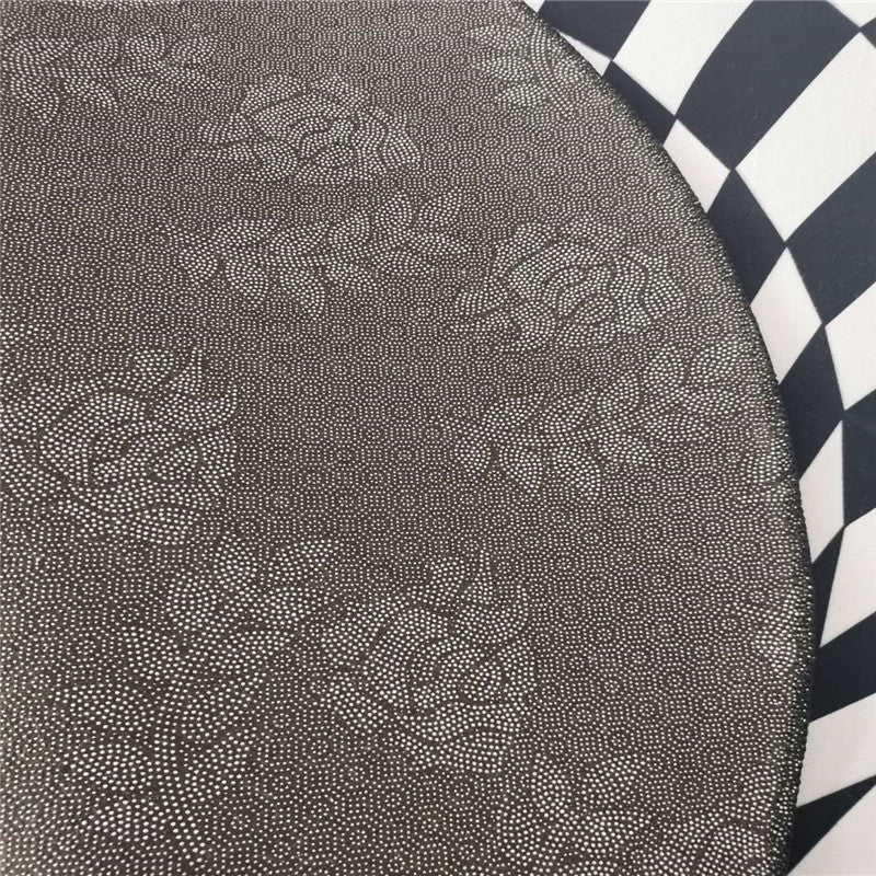 Casual 3D Geo Rug Black-White Creative Area Rug Polyester Non-Slip Back Machine Washable Indoor Rug for Bathroom