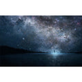 Calming Kids Rug Multicolor 3D Starry Sky Pattern Rug Polypropylene Non-slip Machine Washable Rug