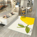 Japanese Rug Polyester Color Broken Area Rug Non-Slip Washable Indoor Rug for Parlor