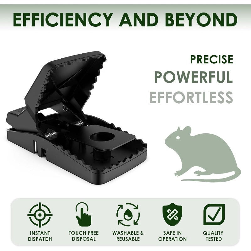 Heavy-Duty Double Bite Rat Trap
