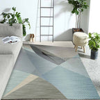 Western Geo Printed Rug Multicolor Synthetic Rug for Indoor Machine Washable Non-Slip Back Rug for Room