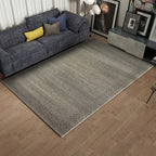 Nordic Living Room Rug Multicolored Abstract Print Area Rug Polyester Easy Care Machine Washable Indoor Rug