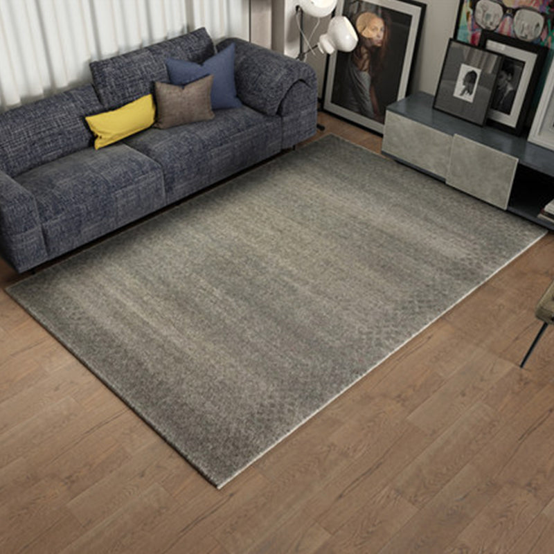 Nordic Living Room Rug Multicolored Abstract Print Area Rug Polyester Easy Care Machine Washable Indoor Rug