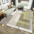 Multicolored Western rug Polypropylene Abstract print rug Easy care Pet-friendly rug for the bedroom