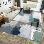 Multicolored Western rug Polypropylene Abstract print rug Easy care Pet-friendly rug for the bedroom