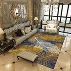 Luxury Living Room Rug Multi Color Plant Indoor Rug Synthetic Easy Care Machine Washable Rug